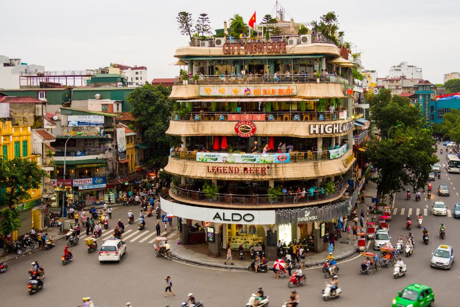 Le Vieux Quartier de Hanoï vu sous l'angle des voyageurs européens