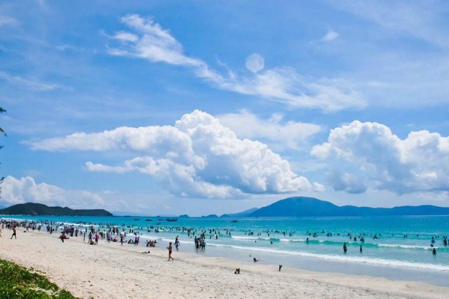 La plage de Bac My An - Calme et proche des complexes hôteliers de luxe