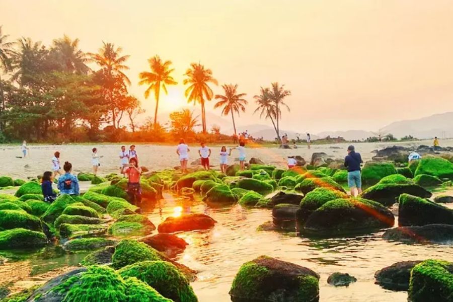 La plage de Nam O - Une touche de sauvagerie rare
