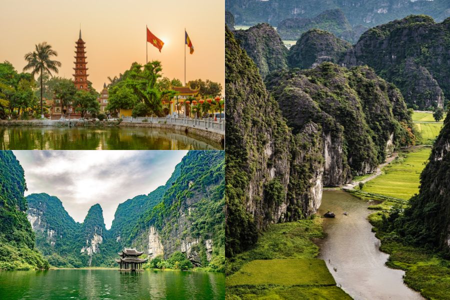 Matin  Hanoï - Ninh Binh - Trang An